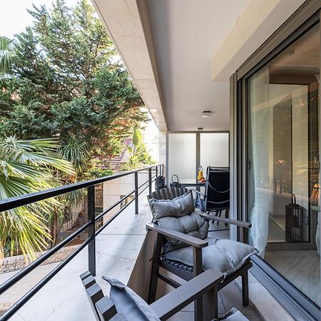 Studio Centre Terrasse Climatisation 50M Plage Menton Exteriör bild