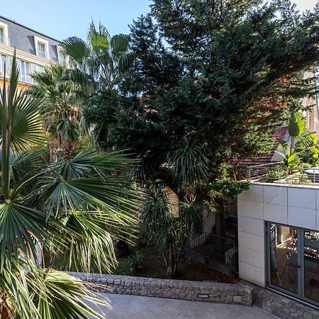 Studio Centre Terrasse Climatisation 50M Plage Menton Exteriör bild