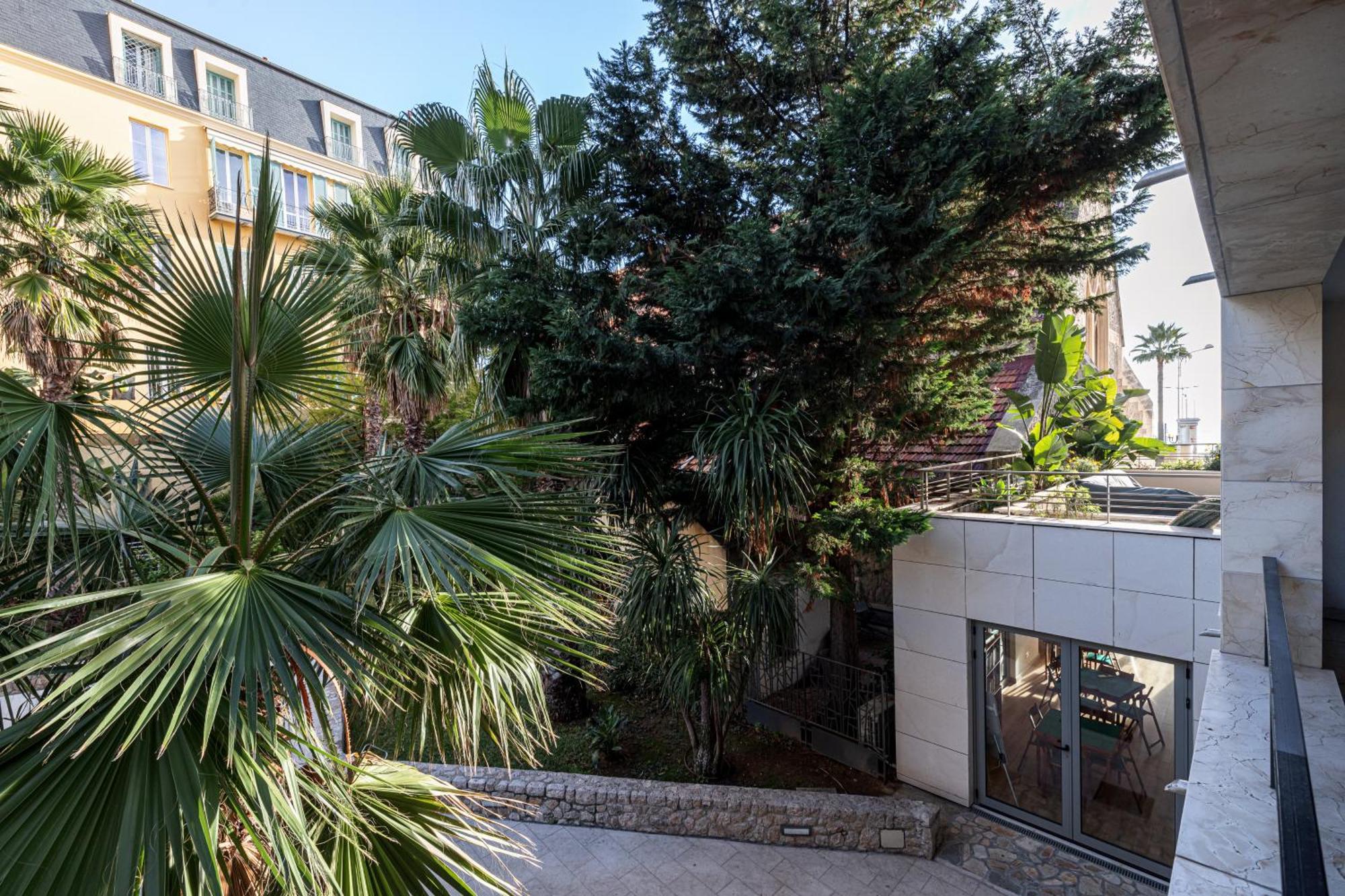 Studio Centre Terrasse Climatisation 50M Plage Menton Exteriör bild