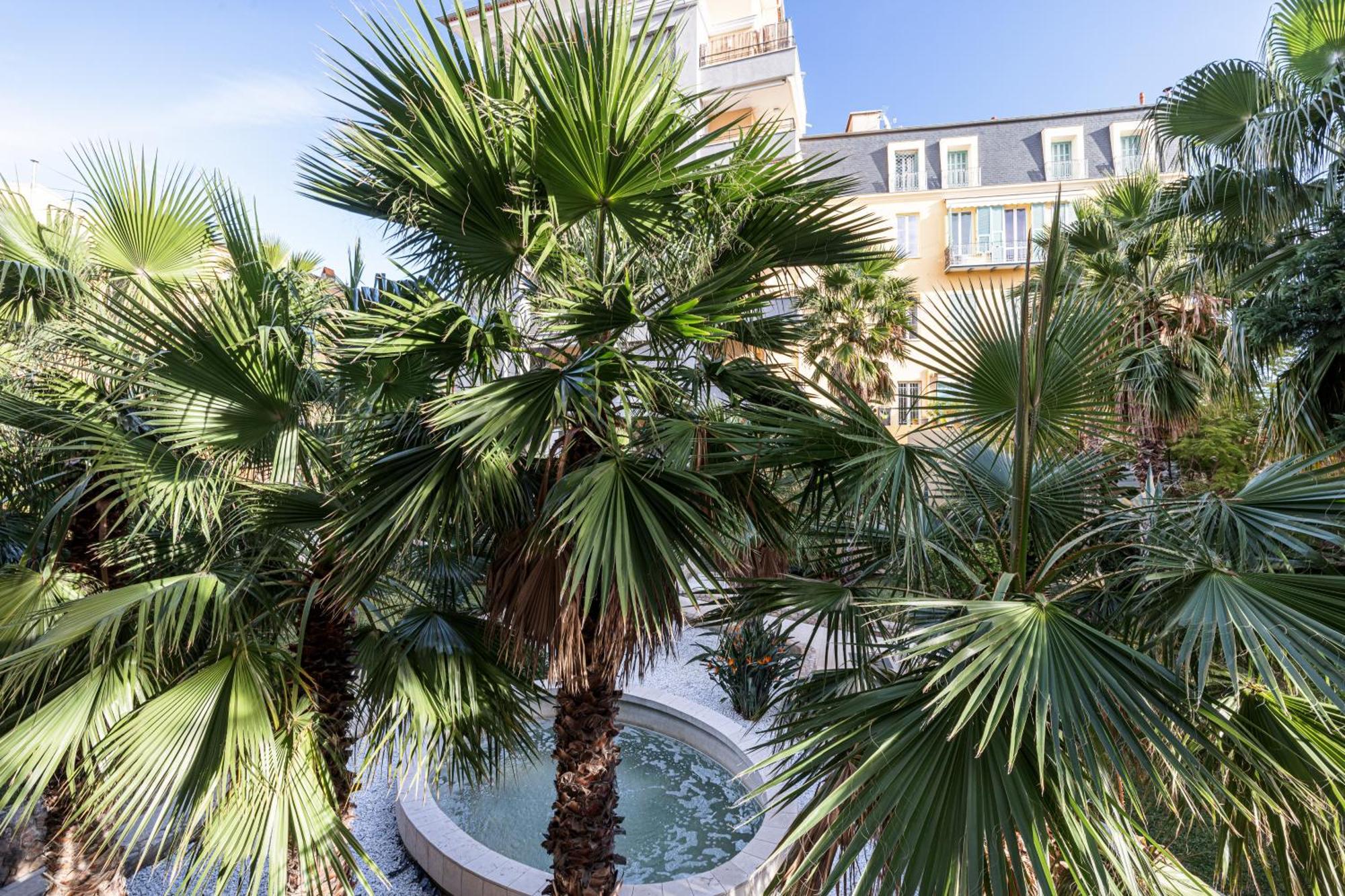 Studio Centre Terrasse Climatisation 50M Plage Menton Exteriör bild